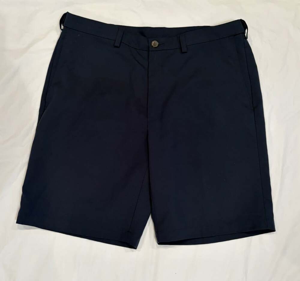 Haggar Shorts Men's 38x9 Navy Golf